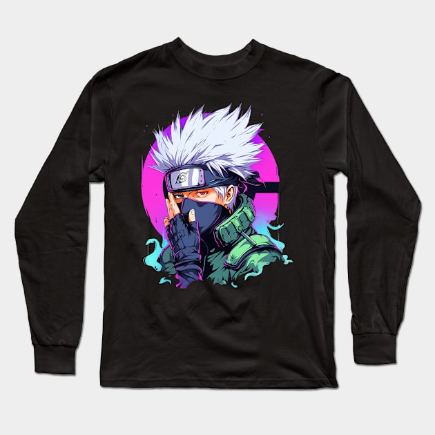 kakashi Long Sleeve T-Shirt by fancy ghost